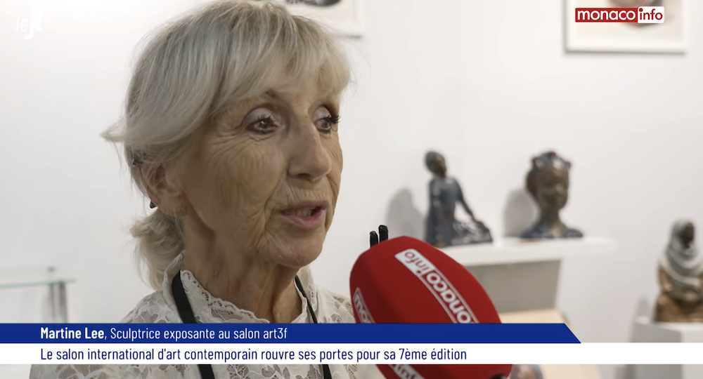 Martine Lee à Monaco : un passage remarqué dans un reportage consacré à ART3F